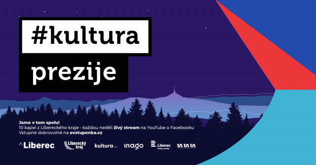 Podpořme společně spolek Kultura, z. s., který se snaží pomoci kultuře v Libereckém kraji #kulturažije