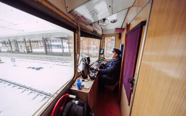 💛 Na den Strojvedoucím v zácviku -  předprovozní kontrola