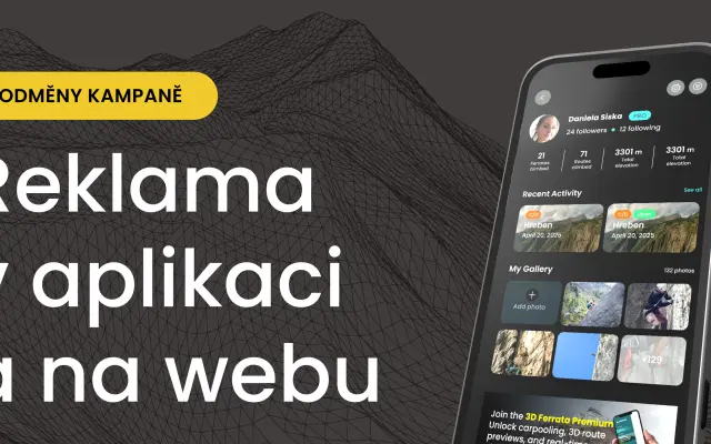 Reklama v aplikaci a na webu