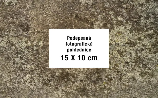 Chci knížku „Opuštěné zázraky“ a k ní i originální Klausovu pohlednici ● Ich will das Buch „Verlassene Wunder“ und eine signierte Postkarte von Klaus