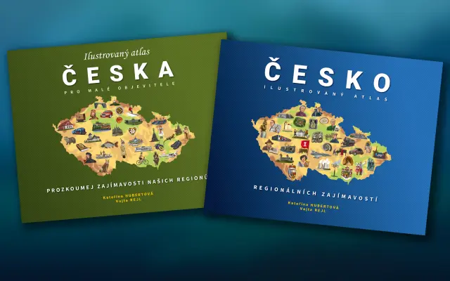 Ilustrované atlasy od Kačky a Vojty pro vaše děti