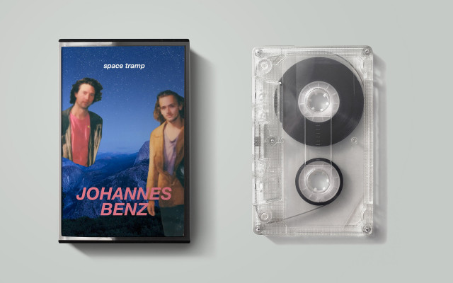 Vstupenka na křest desky Space Tramp + kazeta s novou nahrávkou Johannes Benz