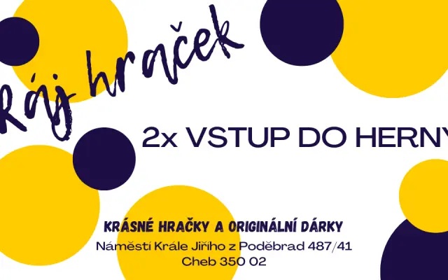 Drobná radost - 2x jednorázové vstupné