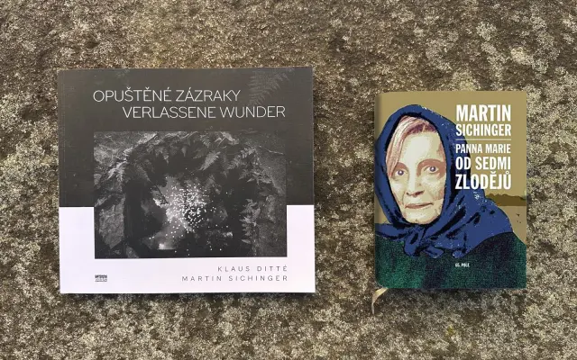 Chci knížku „Opuštěné zázraky“ s podpisem a k ní poslední Martinův román ● Ich will das signierte Buch „Verlassene Wunder“ und Martins letzten Roman