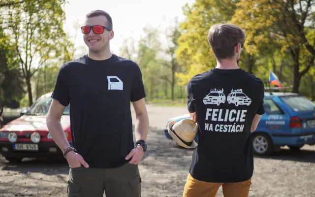 Originální tričko Felicie na cestách