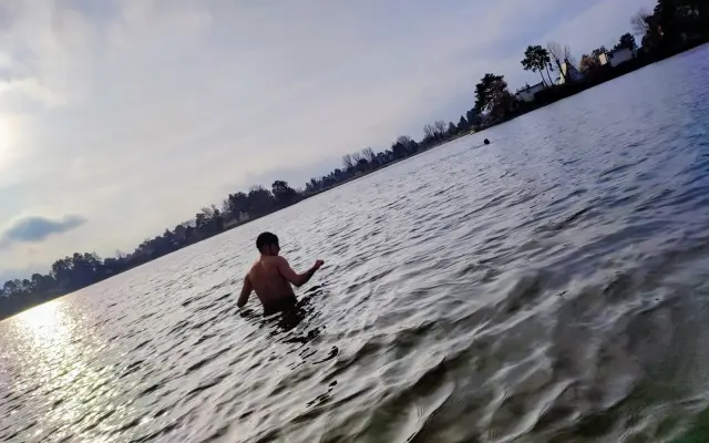 Otužování v ledu s Martinem