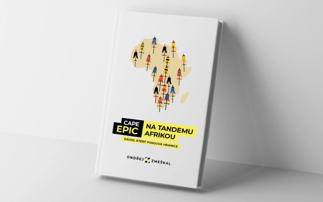 Kniha „CAPE EPIC: Na tandemu Afrikou“ – tištěná publikace