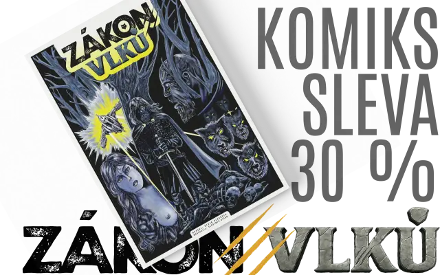 📖 Komiks Zákon vlků se slevou 30 %