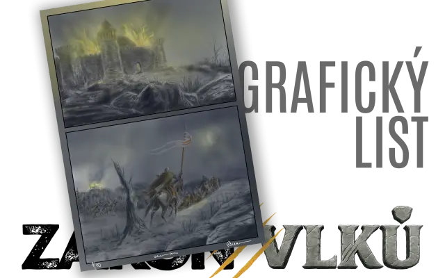 Grafický list - V plamenech
