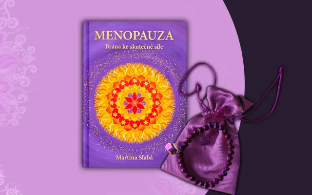 Kniha MENOPAUZA Brána ke skutečné síle & náramek
