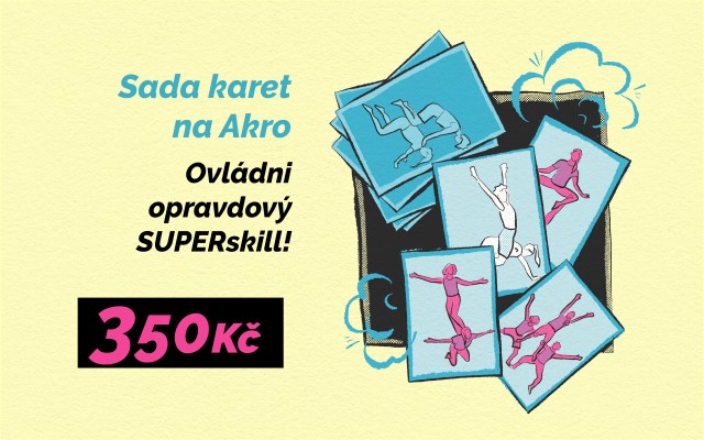 Sada karet na Akro - Ovládni opravdový SUPERskill!