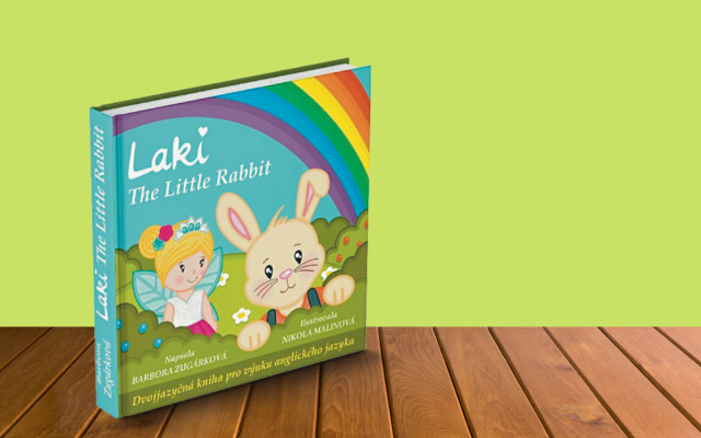 Kniha Laki, the Little Rabbit - poštou