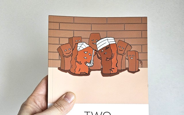 Kniha příběhů Ajahna Brahma „TWO BAD BRICKS“ (anglicky)