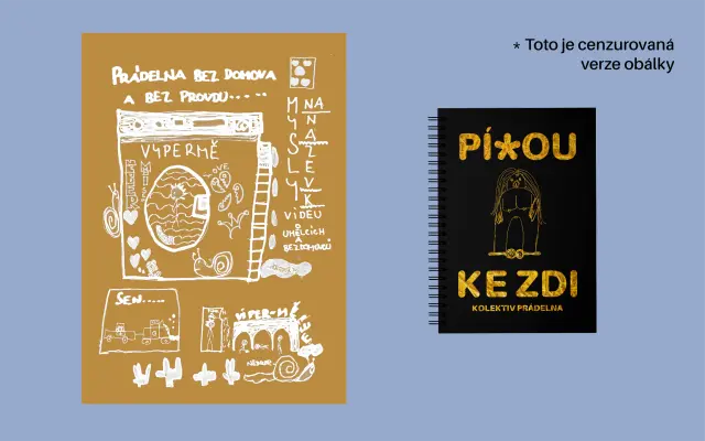 Balíček: Kniha kolektivu Prádelna + A3 tisk ilustrace „Pračka“