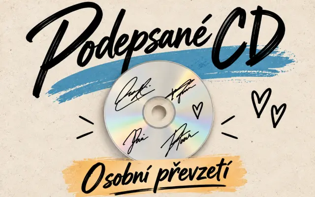 💿 Podepsané CD - osobní převzetí