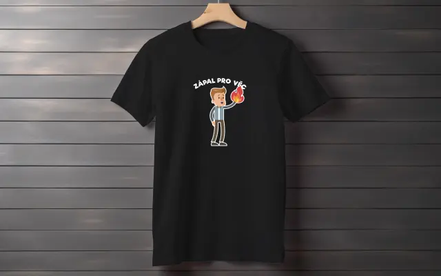 Černé triko + online předpremiéra