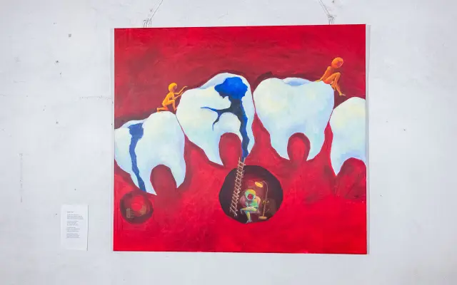 Plátěná taška s potiskem