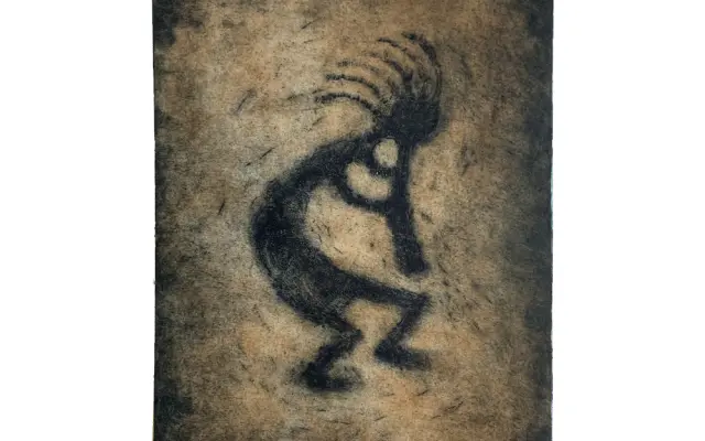 Speciální edice grafik: Kokopelli (aktivní grafika) S MONOTYPEM