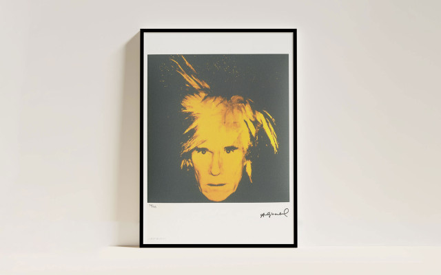 Andy Warhol - originální grafický list s certifikátem