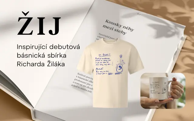 Set „superfanoušek“ (kniha + tričko + hrníček)