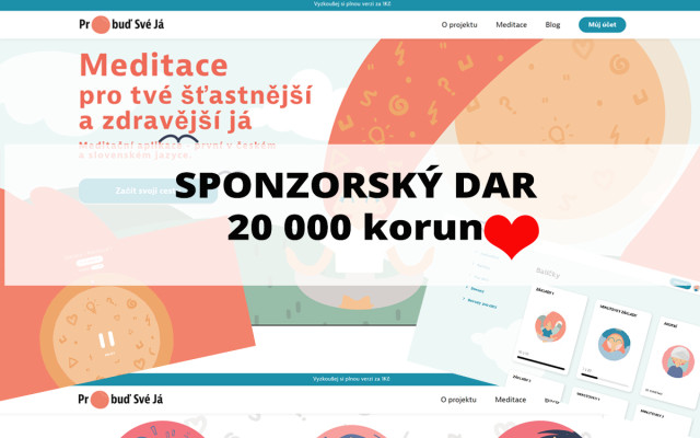 Sponzorský dar 20 000 Korun + roční členství