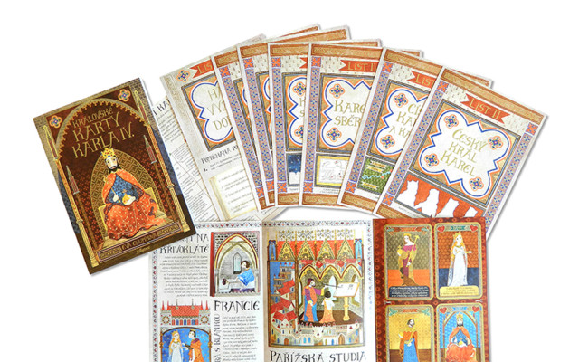 Královské karty Karla IV. s poštovným zdarma