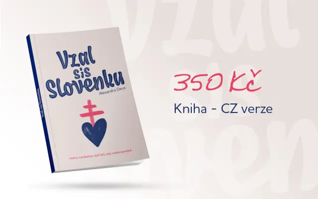 Kniha Vzal sis Slovenku - Česká verze