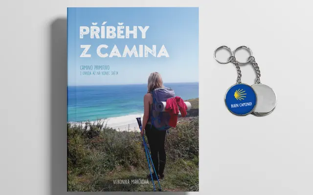 3x kniha Příběhy z Camina s věnováním a slevou + přívěsek na klíče zdarma (včetně poštovného)