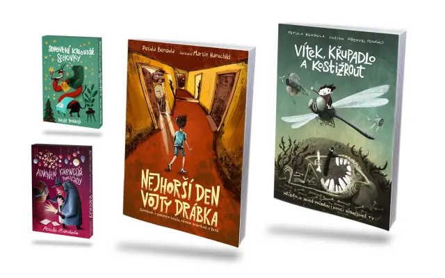 Balíček gamebooků Vojta a Vítek + oba kalendáře