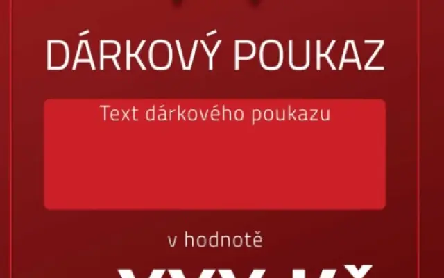 Poukázka na nákup dětského tetování, ale i zboží v ostatních mých budoucích eshopech