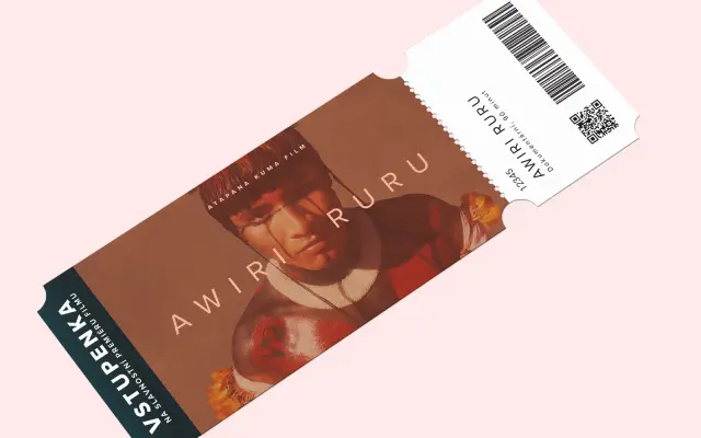 Vstupenka na slavnostní premiéru či předpremiéru filmu Awiri ruru
