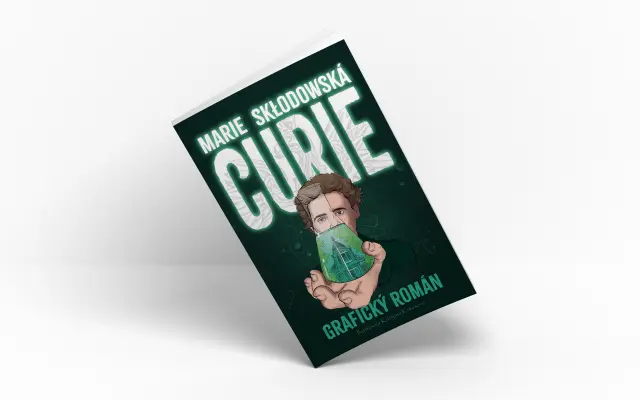 Komiks Marie Curie s věnováním