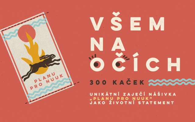 Všem na očích – nášivka/odborka NUUK