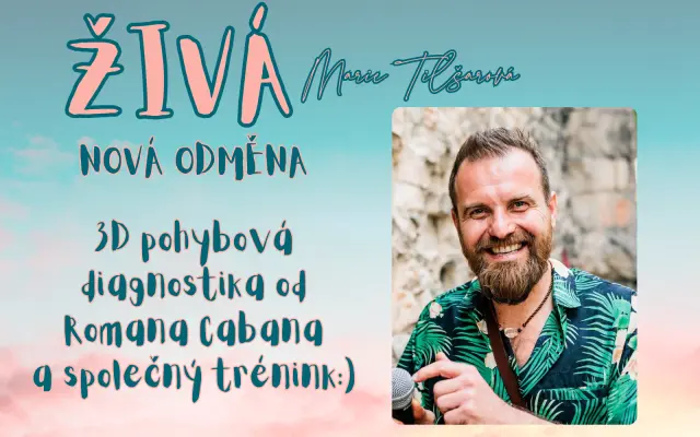 3D pohybová diagnostika od Romana Cabana a společný trénink:)