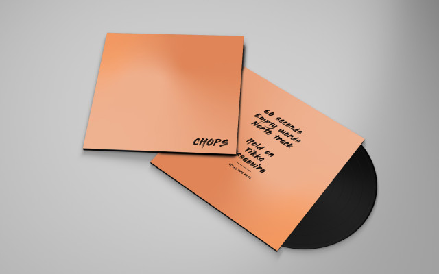 Debutové album CHOPS na vinylu s věnováním osobně