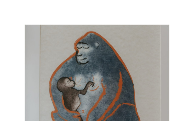 Linen Zoya: Plakát Gorila (s doručením)