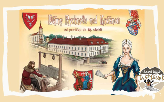 Kniha Dějiny Rychnova nad Kněžnou od pravěku do 19. století z Tiskárny Uniprint, s.r.o.