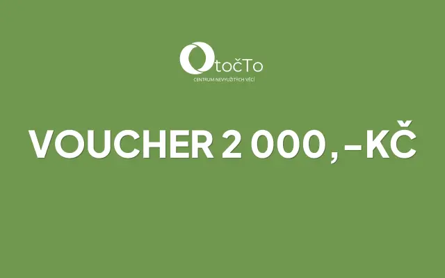 👕 Voucher do OtočTo - 2000 Kč