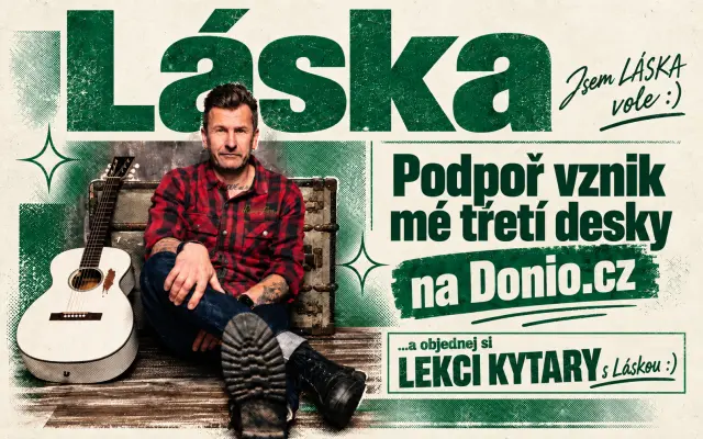 Hodinová lekce kytary s Láskou