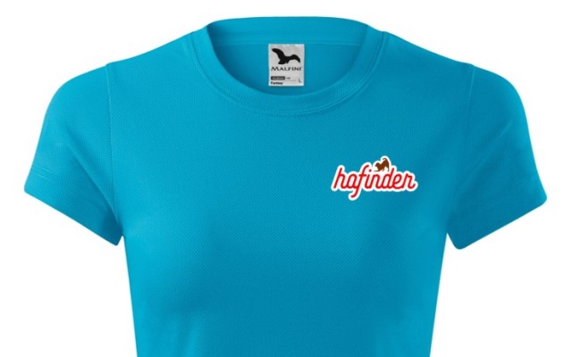 Dámské tričko s logem Hafinder