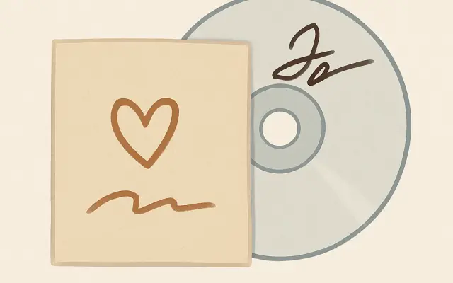 Podepsané CD s věnováním