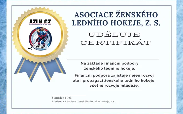 Limitovaný Certifikát AZLH.CZ