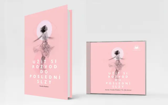 1x CD a 1x tištěná kniha Užít si rozvod do poslední slzy s podpisem a věnováním