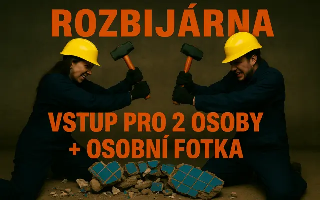 Vstup pro 2 osoby + osobní fotka