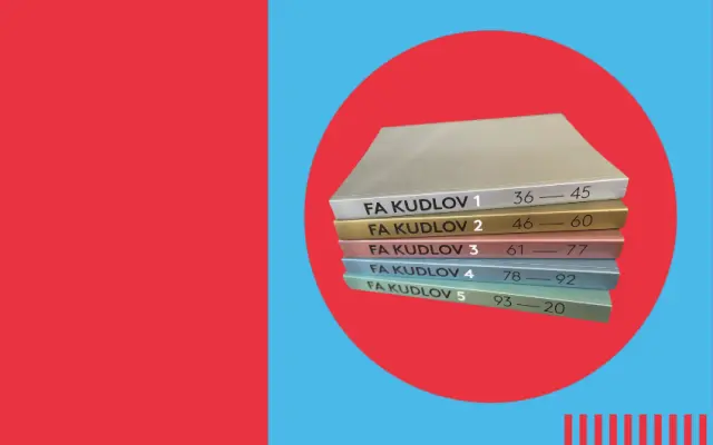 📚 Set publikací Filmové ateliéry Kudlov 1-5