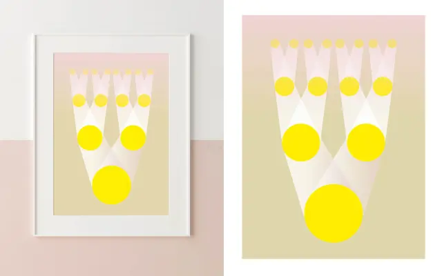 King of coins / grafika na zeď