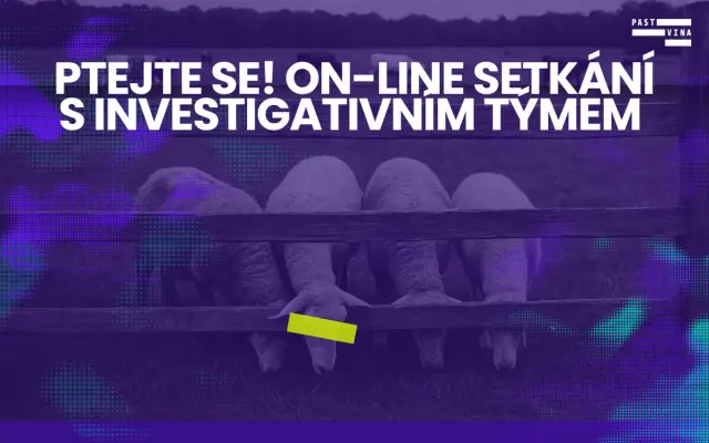 Ptejte se: on-line setkání s investigativci & měsíc předplatného na HeroHero & jmenné poděkování v exkluzivním videu