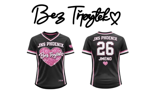Exkluzivní dres JNS PHOENIX Bez Třpytek