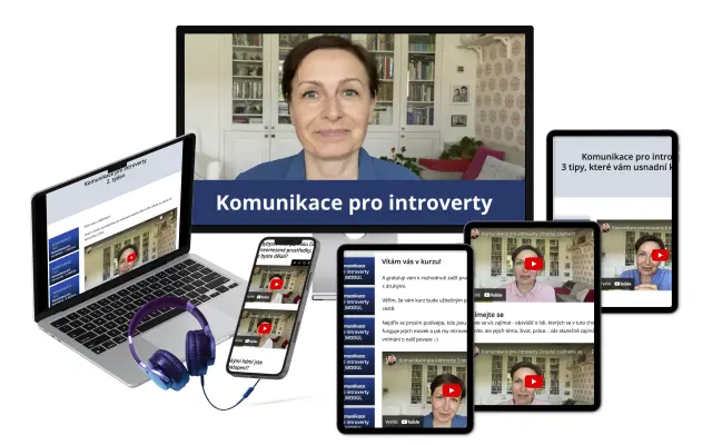 1× Výhodný kurz Komunikace pro introverty i s knihou - pro nejrychlejší