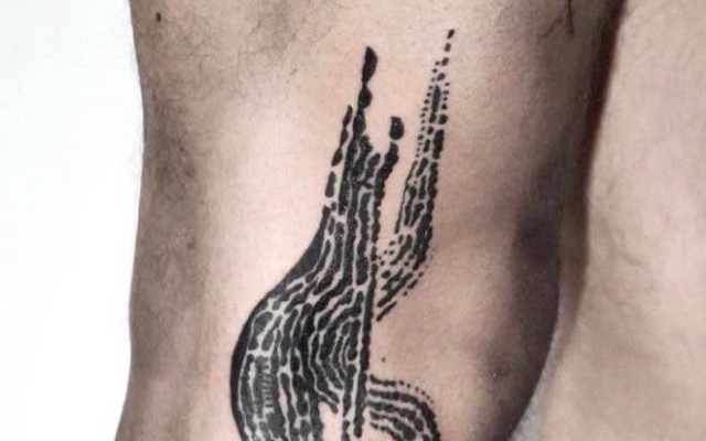 @abstraktni_ strukturální tetování na míru do 10cm